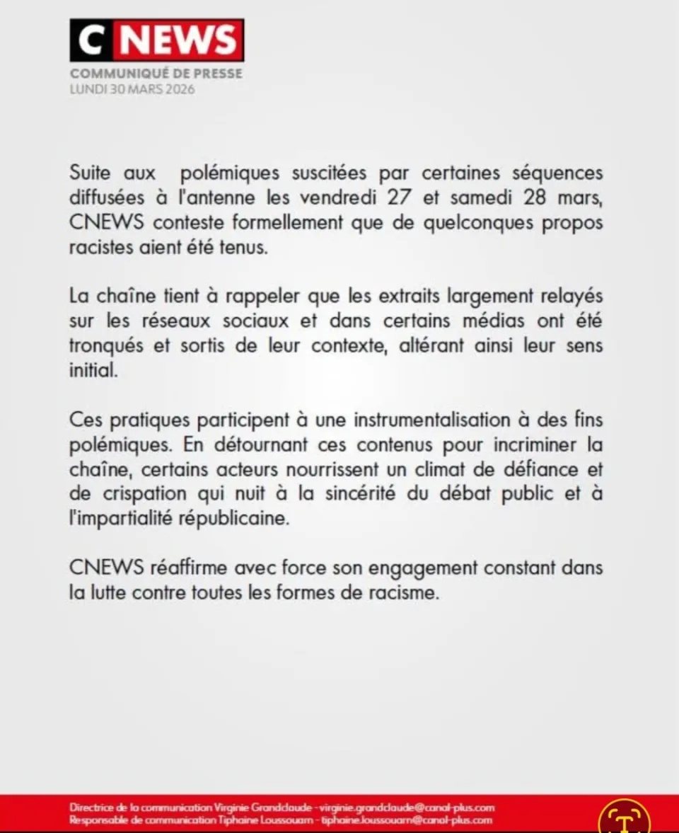Le poisson d'avril précoce de CNews 🐟