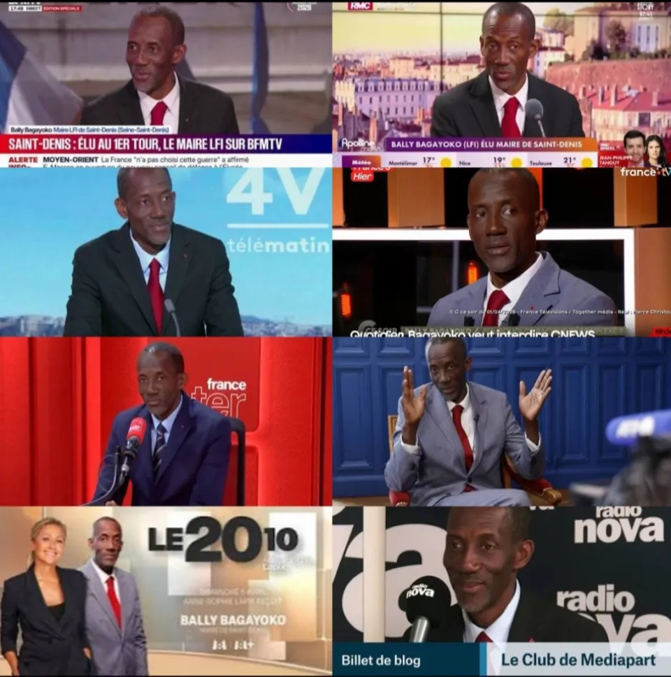 La dimension pigmentaire de Bally Bagayoko fait de lui l'homme le plus médiatisé de France 🇫🇷