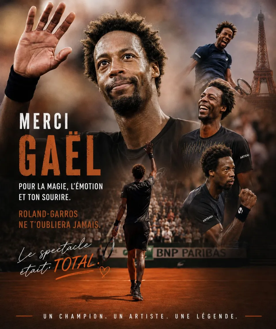 MERCI GAËL !!! 🎾🎾🎾