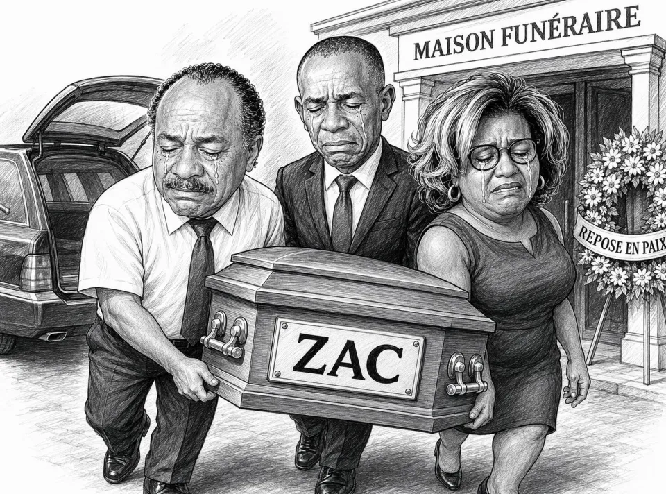 Le ticket ZAC est MORT...Catherine Conconne est en mode Cahier d'un fatal retour au PPM natal