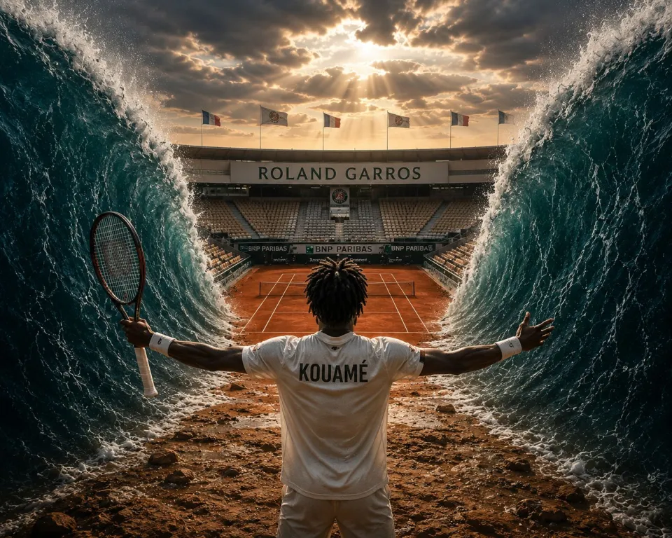 L'image du jour 28/05/26 -Moïse Kouamé -Roland-Garros -France