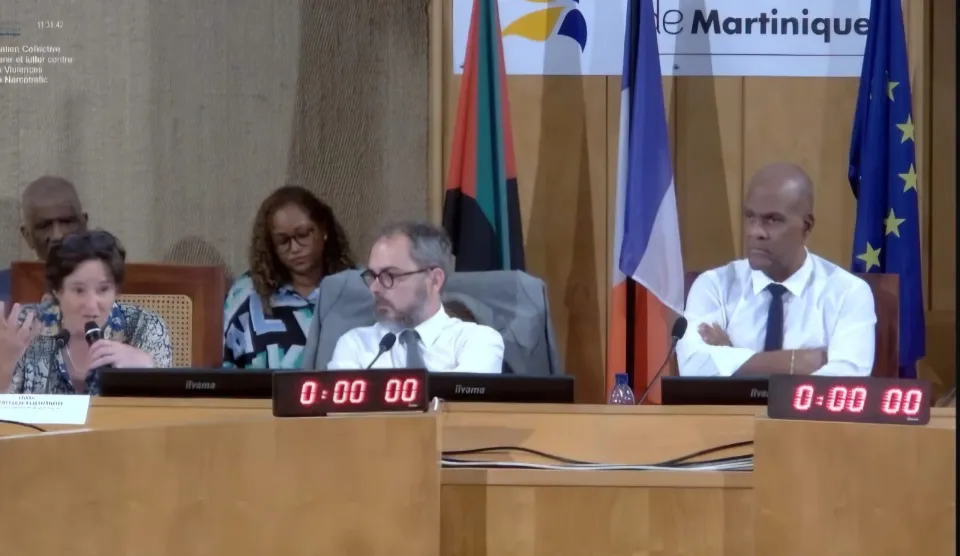 Marie-Claude Élie-Marius Directrice Générale des Services (DGS) n'est plus au SMTVD en Martinique