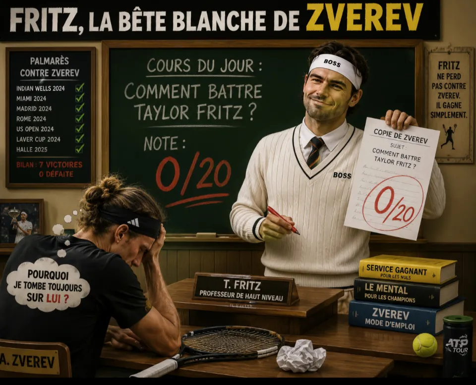 FRITZ, LA BÊTE BLANCHE DE ZVEREV