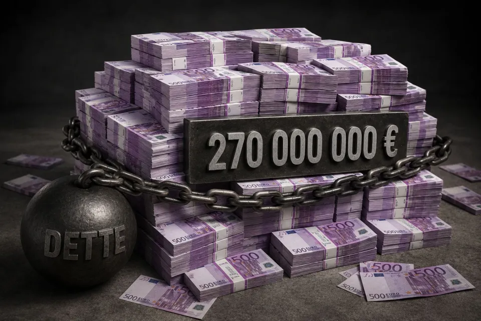 La Collectivité Territoriale de Martinique c'est ...270 millions d'euros de factures impayées 😳😳😳