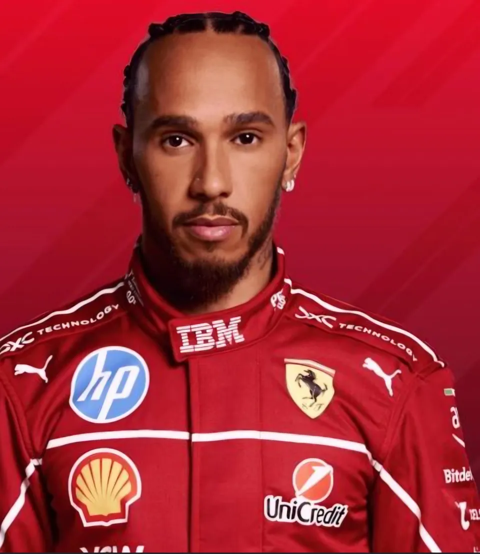 Lewis Hamilton...not alone in Barcelone