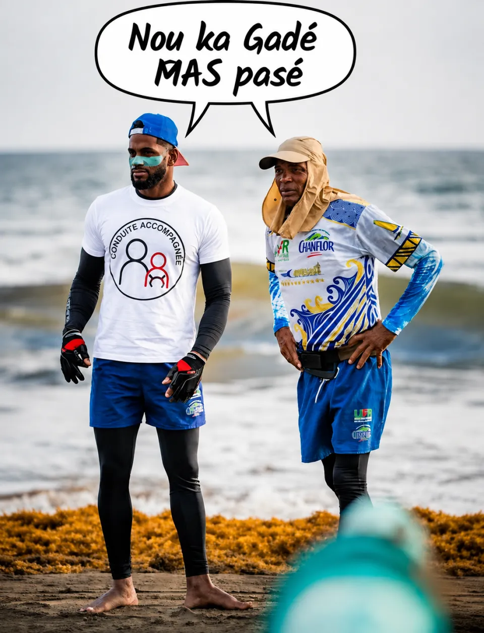 "Nou ka gadé MAS pasé"