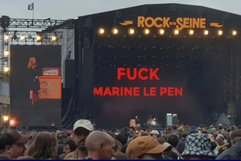 "FUCK MARINE LE PEN"
