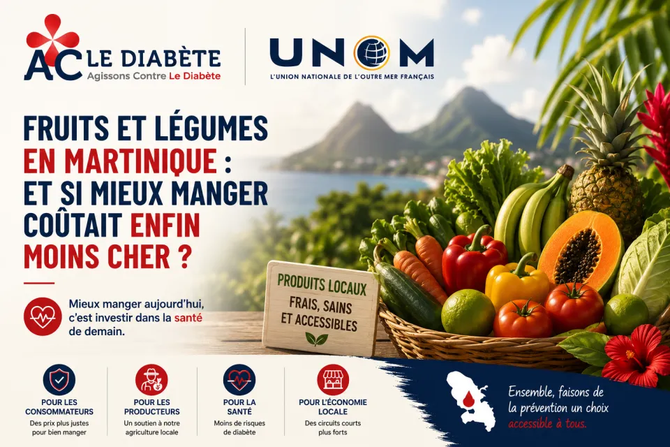 Fruits et légumes en Martinique : et si mieux manger coûtait enfin moins cher ?