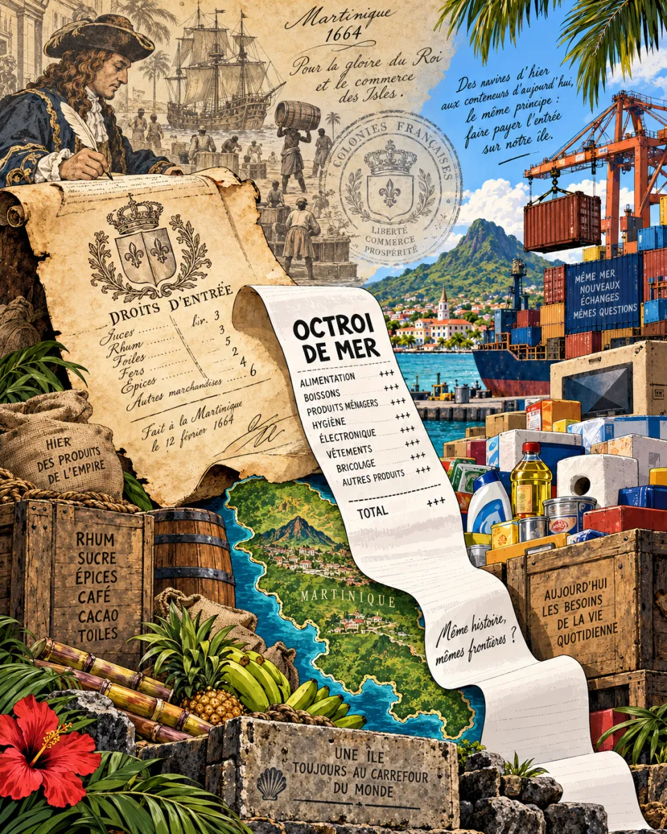 Octroi de mer : une histoire coloniale, une addition contemporaine