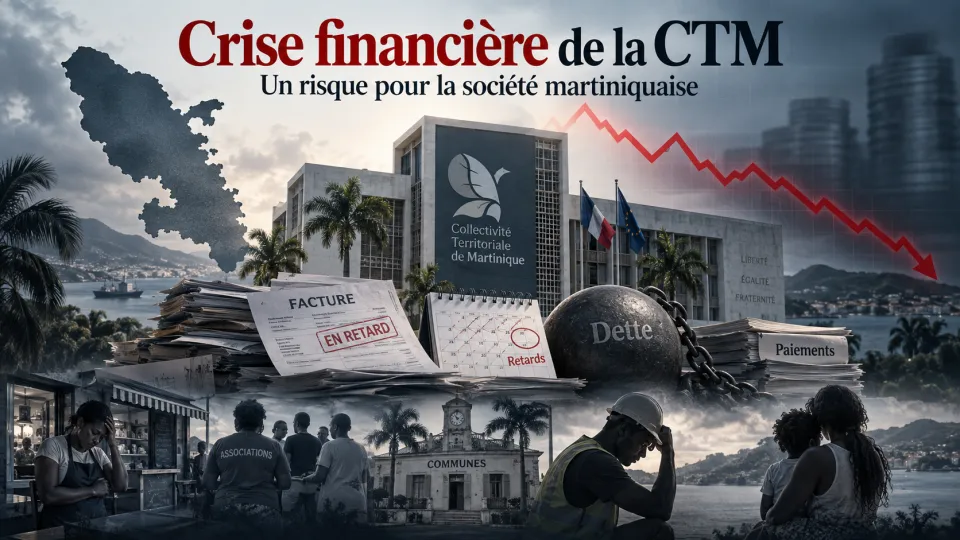 LA CRISE FINANCIÈRE DE LA CTM ET LES RISQUES QU’ELLE FAIT PESER SUR LA SOCIÉTÉ MARTINIQUAISE