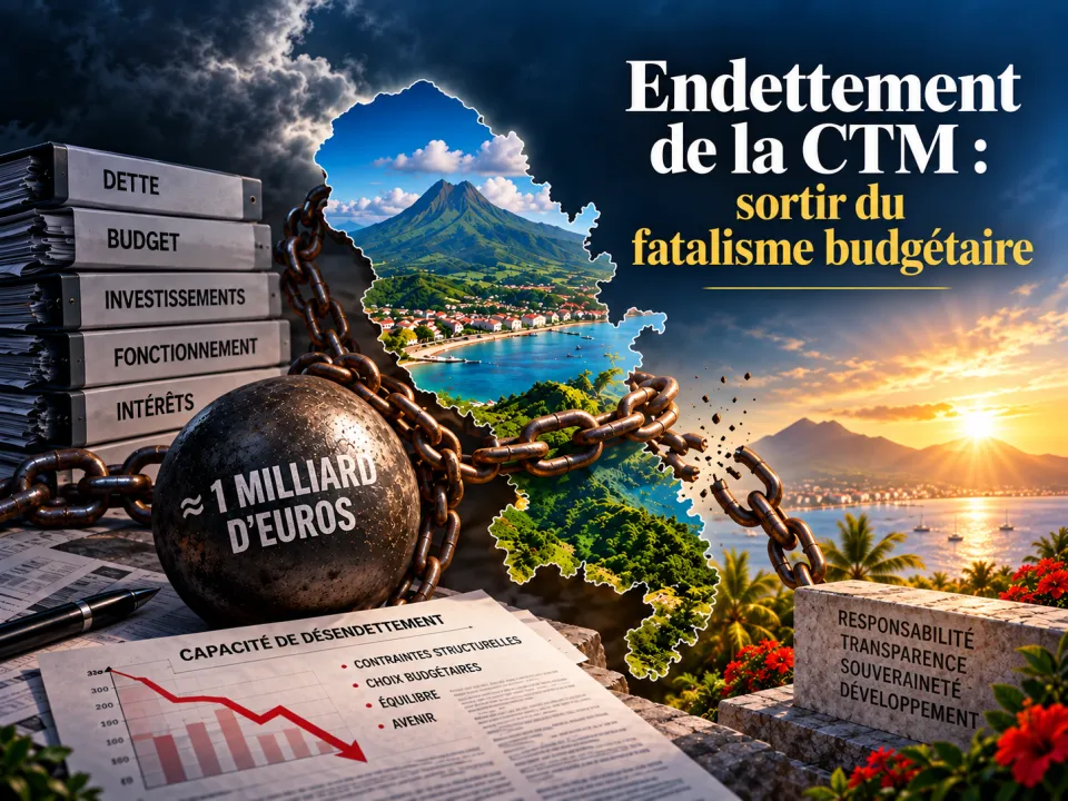 Endettement de la CTM : sortir du fatalisme budgétaire