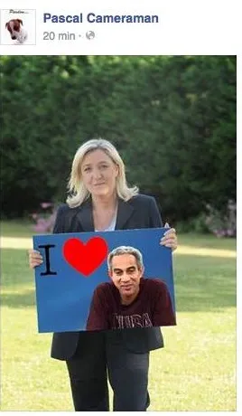 Marine Le Pen aime gilles dégras