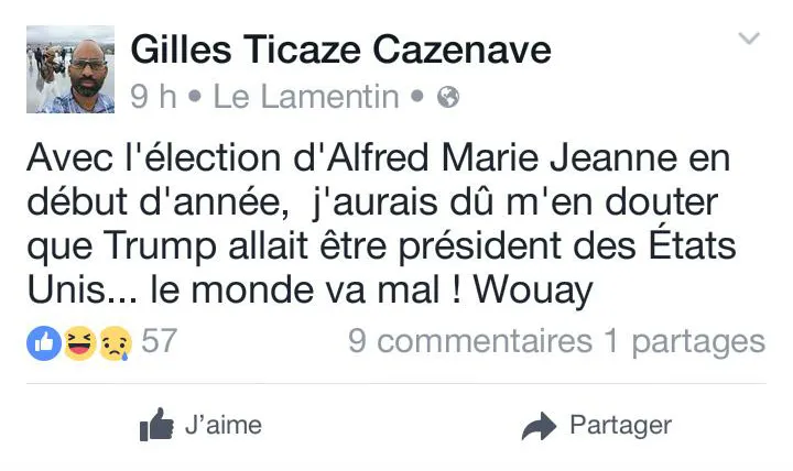 Le post naze d'un glaire perdant du 13 décembre 2015
