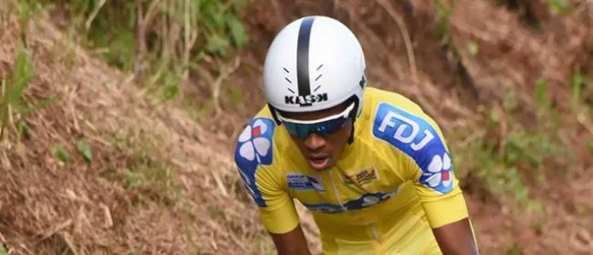 Qui est en jaune et qui roule ?...Yolan Sylvestre