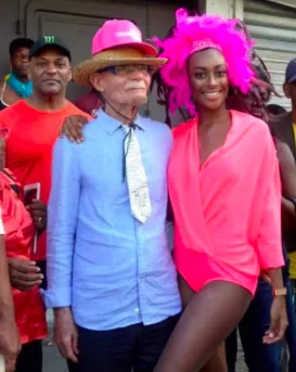 Carnaval 2019 en Martinique : Alfred Marie-Jeanne en mode Romanticus qui ne vanus cocus