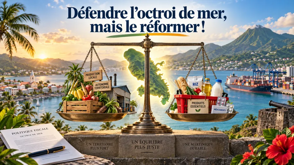 Nous  devons  Défendre l’octroi de mer, mais le réformer ! 