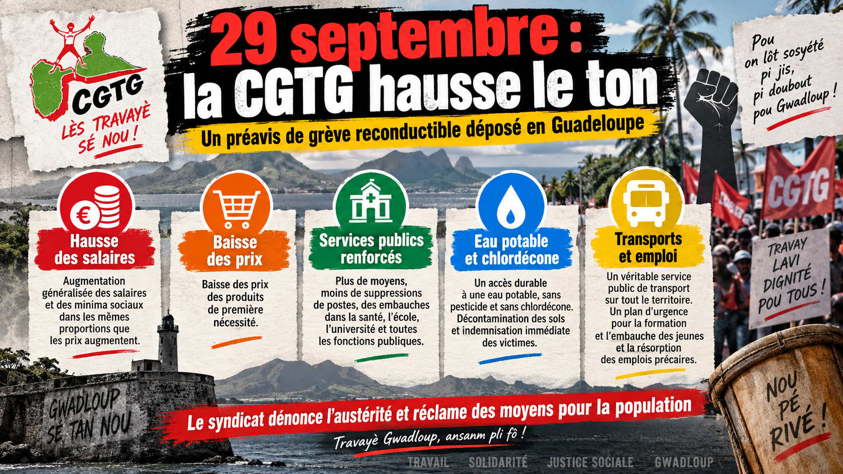 preavis de greve 29 septembre 2026