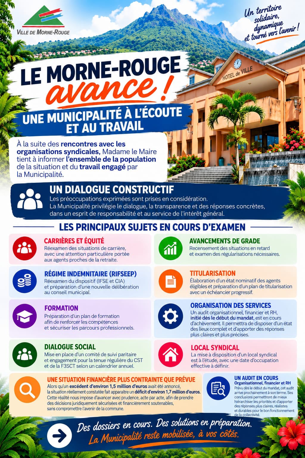 Mairie du morne rouge