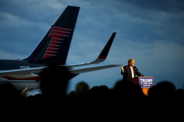 trump avion
