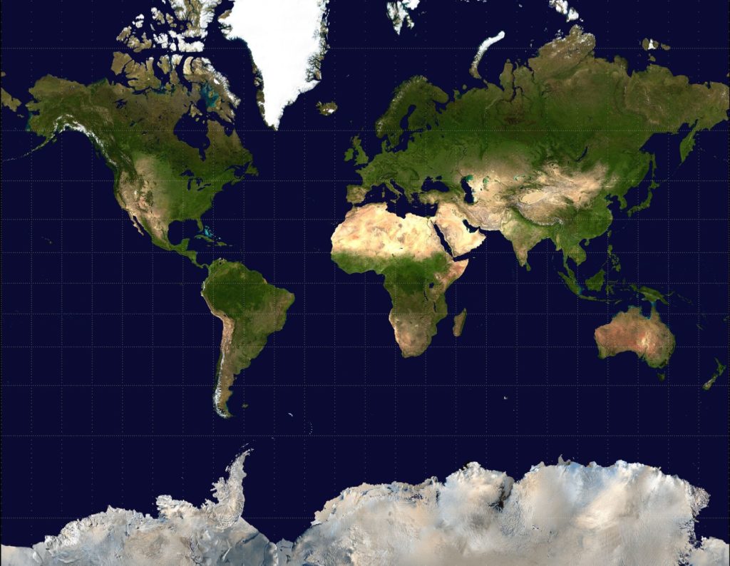 la projection Mercator