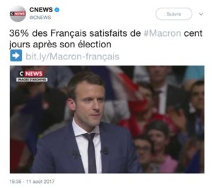 macron plus impopulaire que trump