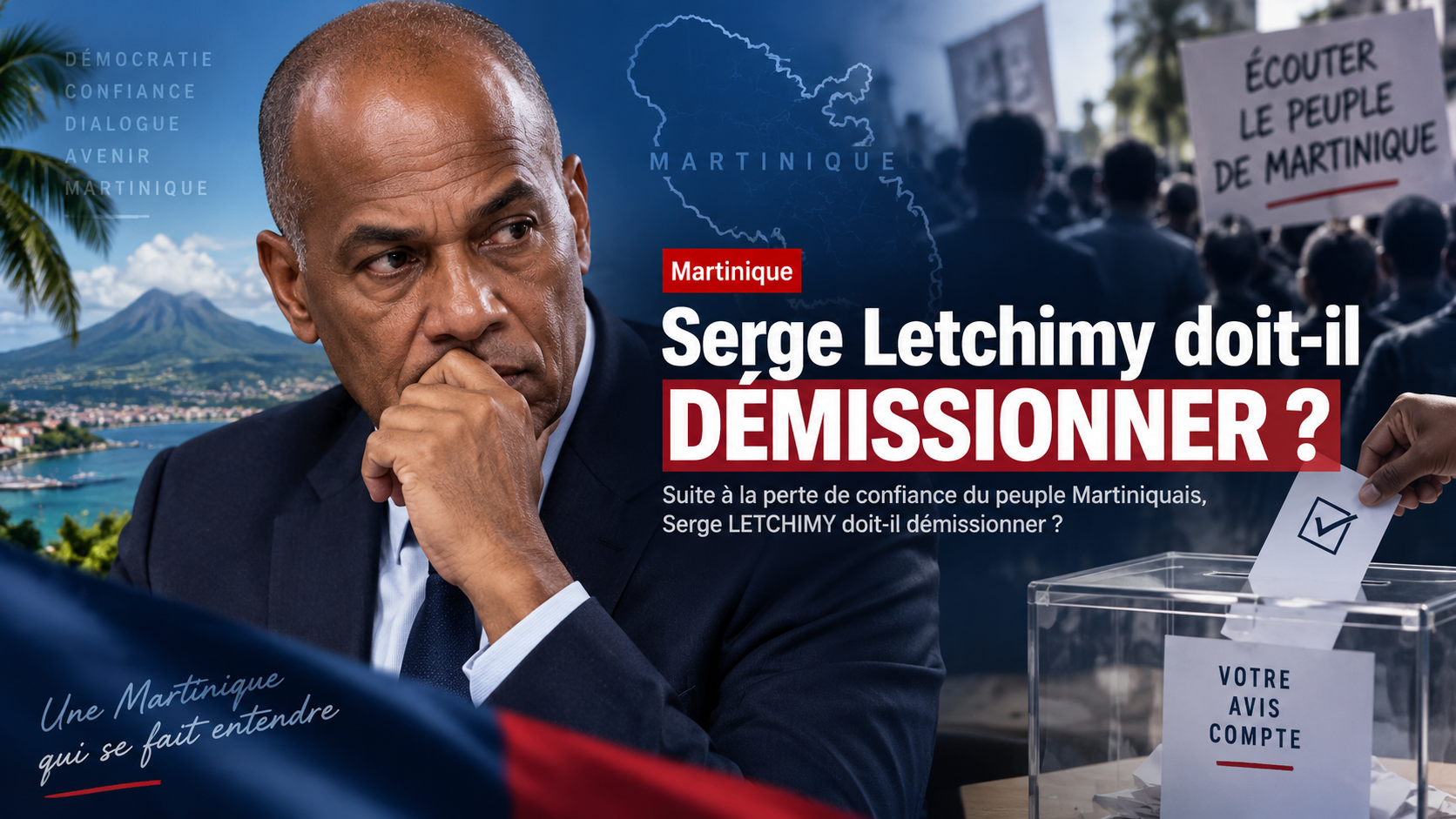 Serge Letchimy doit-il DÉMISSIONNER ?