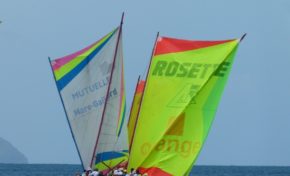 Yoles Rondes de Martinique : Rosette/Orange vainqueur du "Chalanj 22 Mé"