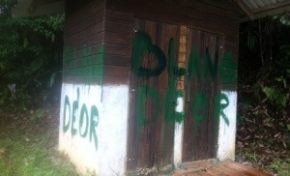 Incendie criminel et raciste en Guyane