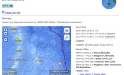 19:36 la terre tremble en Martinique