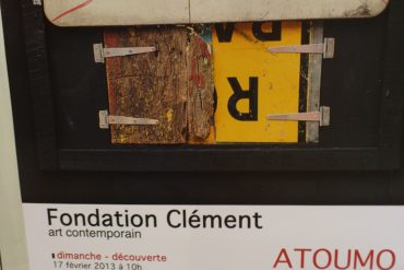 Atoumo de Christophe Mert à la Fondation Clément