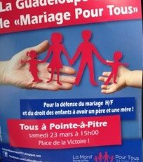 La #Guadeloupe contre le mariage pour tous