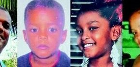 Drame de #Tabanon à Petit-Bourg en #Guadeloupe : La famille Ramassamy.