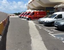 Pénurie de brancards au CHU la Meynard en #Martinique