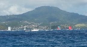 #TDY2013 Live de la deuxième étape du Tour de la #Martinique des #yoles rondes