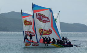 Tour de la #Martinique des yoles 2013 : Aujourd’hui Dr Roots/Zapetti
