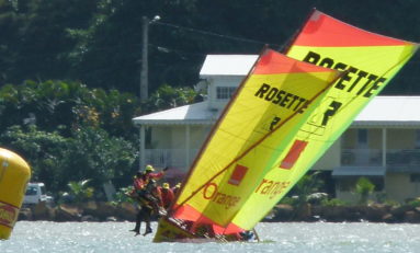 Tour de la #Martinique des yoles 2013 : Aujourd’hui Ets Rosette/Orange