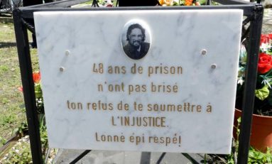 Ecrit pour honorer la mort d'un rebelle : Pierre Just Marny