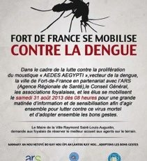 Fort-de-France se mobilise contre la #dengue