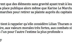 Karine le #Marchand blanchit #Thuram