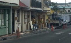 Ça y est...c'est parti...les maires font le trottoir en #Martinique