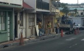 Ça y est...c'est parti...les maires font le trottoir en #Martinique