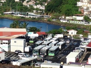 Fin du conflit des bus à Fort-de-France en#Martinique