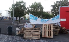 Le Conseil général de Martinique bloqué 