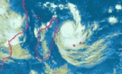 1er janvier et 1er cyclone pour l'île de la #Réunion