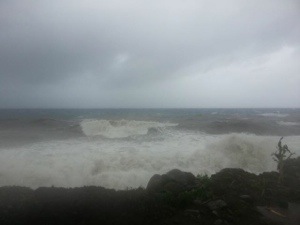 Les premières images du #cyclone #Béjisa à La #Réunion