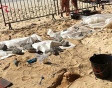 #Guadeloupe : Sous le macabre...la plage