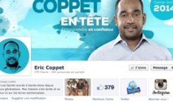 #Municipales 2014 en #Martinique : Éric #Coppet fait de la pub sur #Facebook