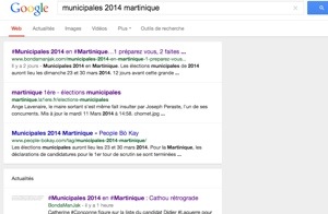 #Municipales 2014 en #Martinique : Martinique Première...deuxième juste après...#Bondamanjak