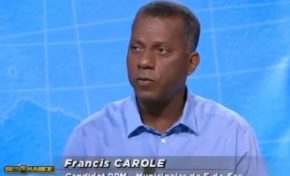 #Municipales 2014 en #Martinique : Selon Télé Martinique Première...Francis #Carole serait du #PPM