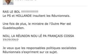 Thierry #Robert : "NOU, LA RÉUNION NOU LÉ PA FRANÇAIS COSSA ??!??!??!!?"